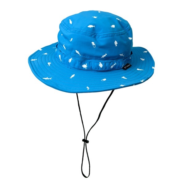 撥水アドベンチャーハット 【暑さ対策/日焼け対策】(ジュニアサイズ　そらいろモノグラム)